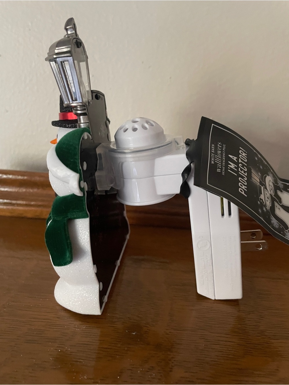 BBW Light Up Snowmen Wallflower- New - Picture 5 of 6